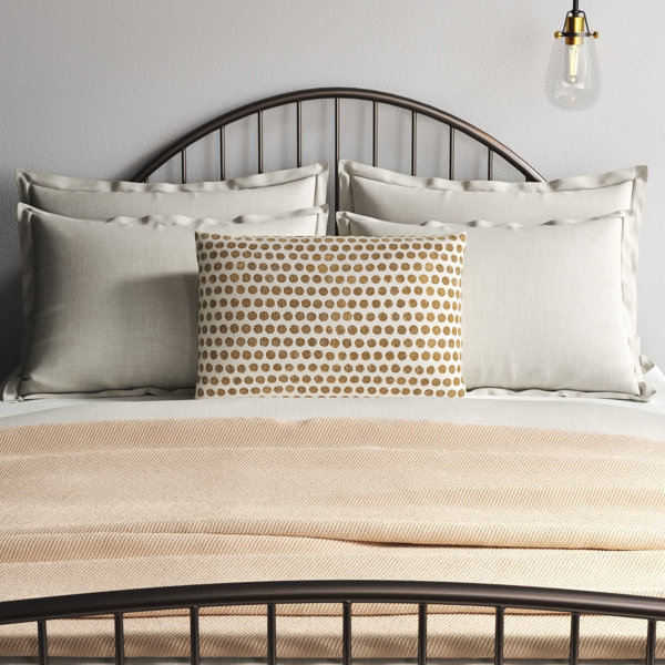 Joss & Main Zetta Polka Dots Throw Pillow & Reviews Wayfair